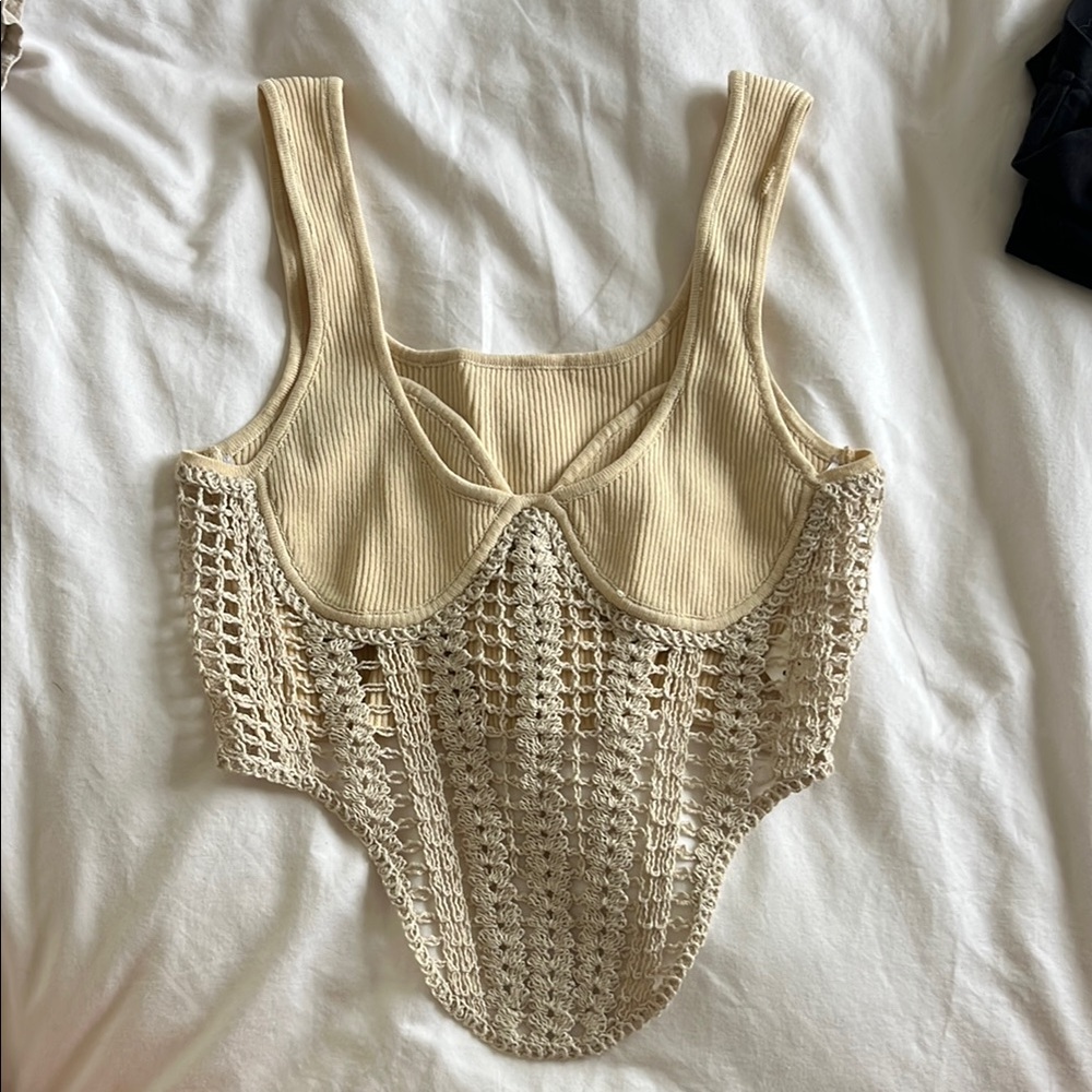 Crochet Corset Top